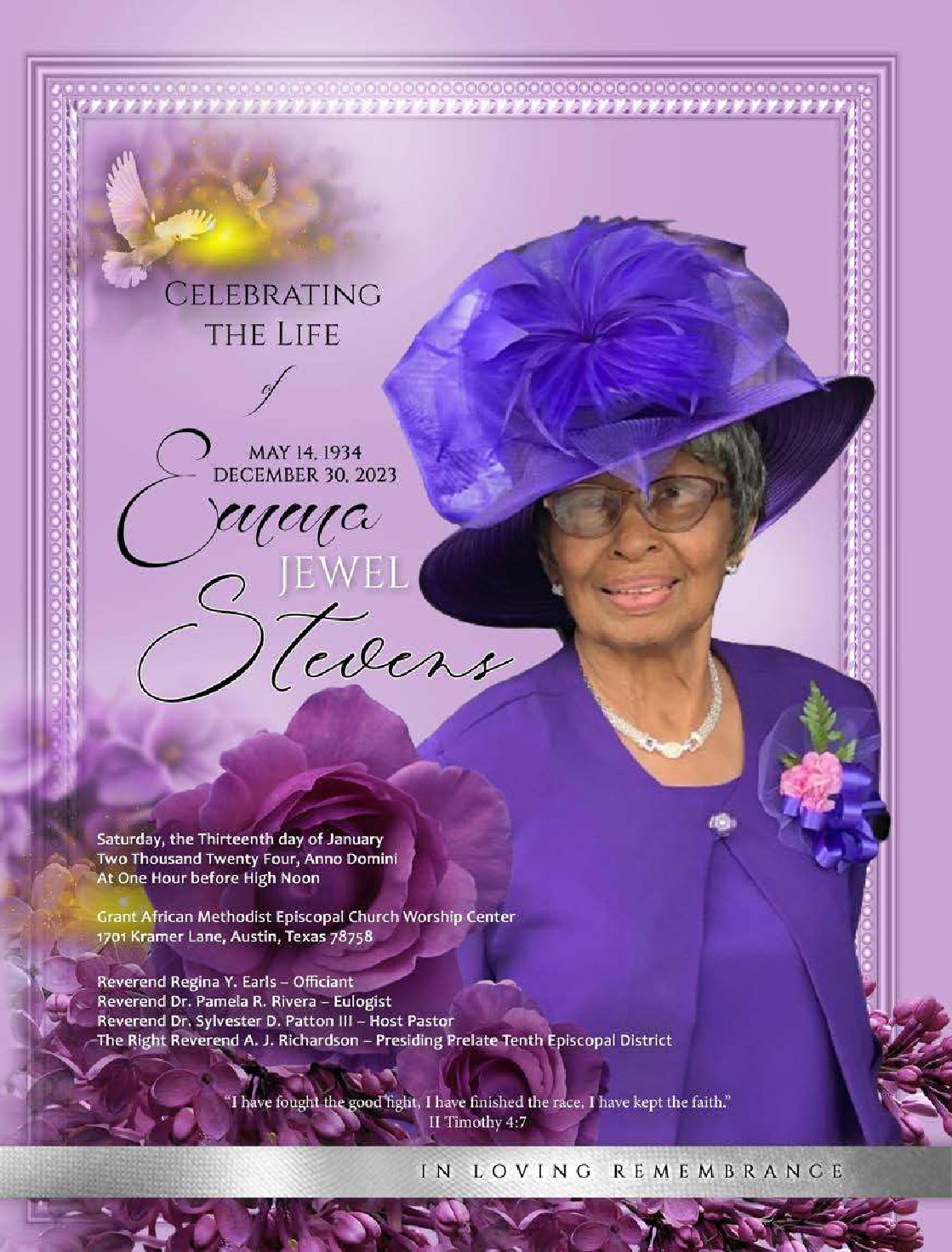 Emma Jewel Stevens 1934-2023